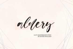 Aldery: A Handwritten Font That Feels Like a Quiet Conversation