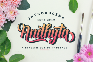 Andhyta: A Bold Handwritten Font for Crafters & Sellers