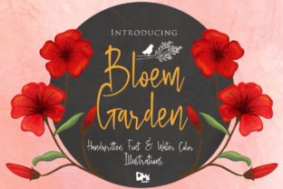 Bloem Garden: A Whimsical Handwritten Font That Feels Like Spring