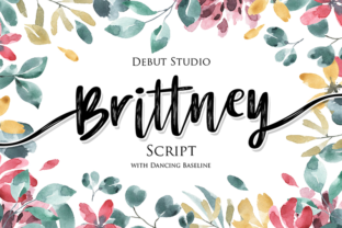 Brittney Script: A Light, Modern Handwritten Typeface for Editorial Design