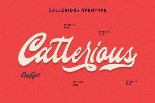 Callerious Handwritten Font for Crafters & Sellers