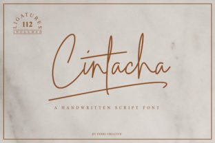 Cintacha: A Handwritten Font That Makes Your Brand Feel Thoughtful