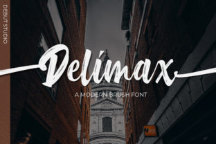 Delimax: A Modern Brush Font That Feels Human