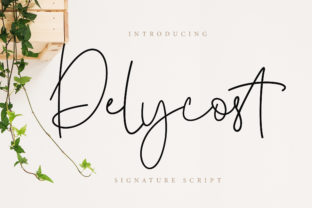 Delycost: A Bold Handwritten Font for Standout Web Design