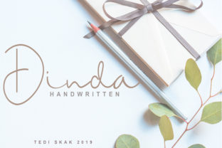 Dinda: A Modern Handwritten Font That Makes Your Campaign Stand Out