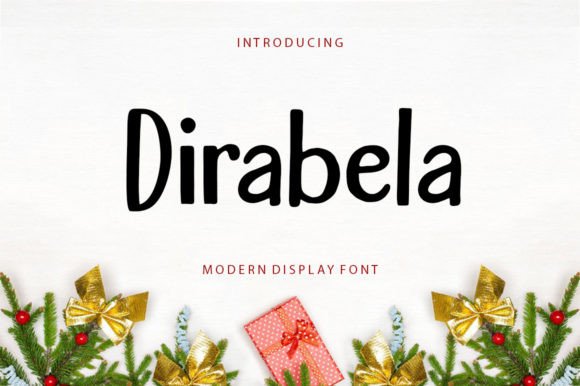 Dirabela: A Handwritten Font with Editorial Grace