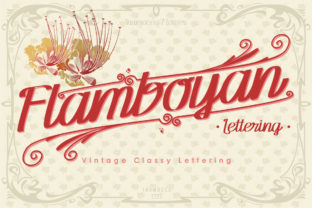 Flamboyan: A Handwritten Font That Earns Its Spotlight
