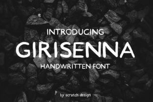 Girisenna: A Handwritten Font That Feels Like Your Best Creative Idea