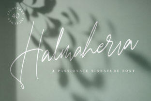 Halmaherra: A Handwritten Font That Builds Brand Trust