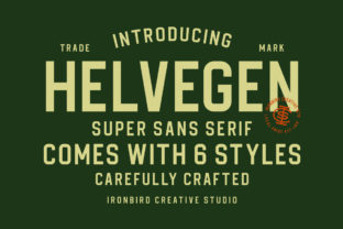 Helvegen: A Vintage-Inspired Sans Serif for Editorial Impact