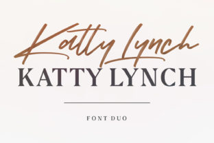 Katty Lynch Duo: A Script Handwritten Font That Builds Brand Trust