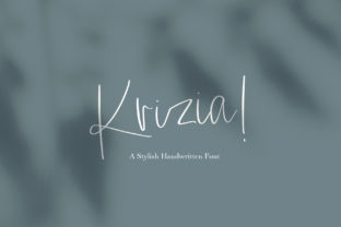 Krizia: A Contemporary Handwritten Font for Digital Design