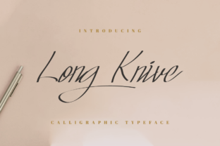 Long Knive: A Script Handwritten Font That Builds Trust