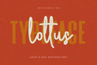 Lottus: A Light-Handed Script Font for Thoughtful Editorial Design