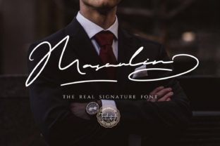 Masculin: A Handwritten Font That Feels Like a Thoughtful Pause