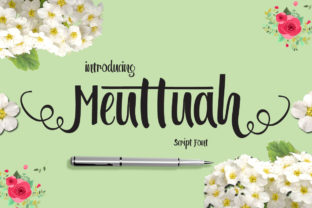 Meuttuah: A Bold Handwritten Font That Feels Like a Smile