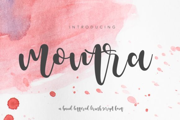 Montra: A Luxurious Script Font for Digital Branding