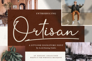 Ortisan: A Light & Breezy Script Font for Handmade Charm