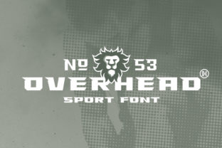 Overhead: A Bold Serif Font That Commands Attention