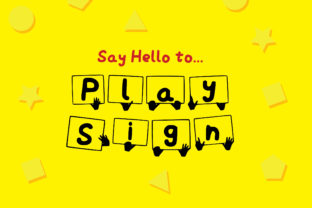 Play Sign: A Decorative Font That Feels Like Joy on the Page