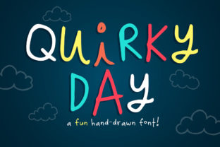 Quirky Day: A Handwritten Font That Feels Like Your Best Creative Idea