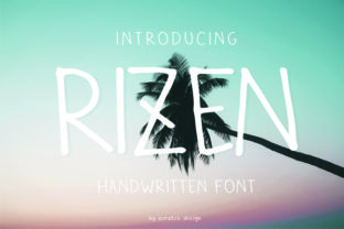 Rizen: A Handwritten Font That Makes Your Brand Feel Like Home