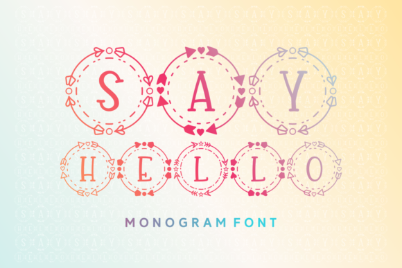 Say Hello: A Decorative Font That Makes Your Headlines Shine