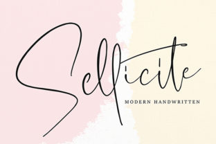Sellicite: A Charming Script Handwritten Font for Digital Design