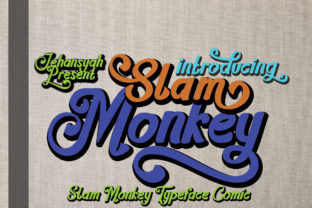 Slam Monkey: A Friendly, Bold Handwritten Font for Small Business Branding