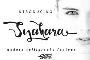 Syahara: A Bold Script Font That Builds Brand Trust