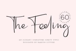 The Feeling: A Light, Smart Handwritten Font for Thoughtful Branding