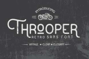 Throoper: A Bold Sans Serif Font for Scroll-Stopping Marketing
