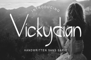 Vickydian: A Bold, Charming Sans Serif Font for Digital Branding