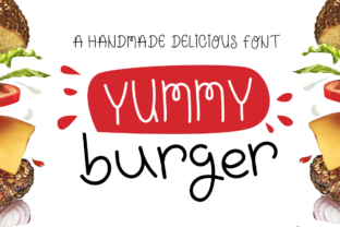Yummy Burger: A Playful Sans Serif Font for Scroll-Stopping Marketing